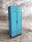 Armoire 2 Portes Industrielle Bleue, 1960s 2