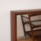 Mid-Century Modern Square Wall Mirror in Solid Brazilian Hardwood Frame, 1960s, Image 2