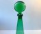 Tall Green Glass Decanter from Empoli, 1970s 3