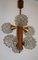 Mid-Century Sputnik Hedgehog Glass Hanging Lamp from Richard Essig, 1960s 5