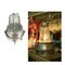 Lámpara de pared vintage con barco de metal cromado, Imagen 3