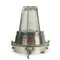 Vintage Chrome-Plated Metal Boat Wall Light 1