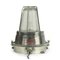 Vintage Chrome-Plated Metal Boat Wall Light, Image 1