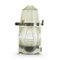 Vintage Glass and Metal Boat Sconce 1