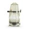 Vintage Glass and Metal Boat Sconce, Image 1