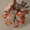 Italian Handcrafted Murano Glass Wall Light or Flush Mount from Effetre Murano, 1960s 16