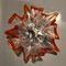 Italian Handcrafted Murano Glass Wall Light or Flush Mount from Effetre Murano, 1960s, Image 7