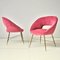 Vintage Lounge Chairs by Silvio Cavatorta, 1950s, Set of 2 1