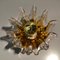Italian Handcrafted Murano Glass Wall Light or Flush Mount from Effetre Murano, 1960s 11