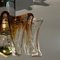 Italienische Murano Glas Wandlampe von Effetre Murano, 1960er 7