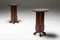 Amsterdam School Side Tables, 1920s, Set of 2 8