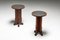 Amsterdam School Side Tables, 1920s, Set of 2 5