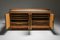 High-End Credenza in Oak, Bronze, and Marble, 1930s 3