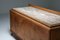 High-End Credenza in Oak, Bronze, and Marble, 1930s 7