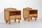 Bamboo & Rattan Bedside Tables by Vivai del Sud, 1970s, Set of 2 1