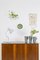 Restauriertes Sideboard mit Schwarzer Glasplatte und Hairpin Legs von Tatra, 1960er 9