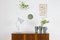 Restauriertes Sideboard mit Schwarzer Glasplatte und Hairpin Legs von Tatra, 1960er 14