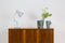 Restored Sideboard with Black Glass Top and Hairpin Legs from Tatra, 1960s 13