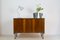 Restauriertes Sideboard mit Schwarzer Glasplatte und Hairpin Legs von Tatra, 1960er 12