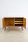 Restored Sideboard with Black Glass Top and Hairpin Legs from Tatra, 1960s, Image 3