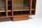 Italian Oak Sideboard with Glass Doors & Space for Bottles, 1970s, Image 11