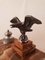 Antique Inkwell with Eagle in Silver Bronze by M Bertin 9