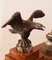 Antique Inkwell with Eagle in Silver Bronze by M Bertin 6