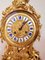 Horloge Rocaille Grand Cartel Antique en Bronze Doré de Raingo Frères à Paris 3
