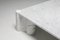 White Carrara Marble Jumbo Coffee Table by Gae Aulenti for Knoll Inc. / Knoll International, 1960s 4