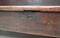 Large 17th Century Oak Bench with High Backsplash 17