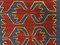 Türkischer Vintage Kelim-Teppich aus Wolle in Blau, Rot, Beige & Gold, 1960er 7