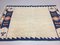 Tappeto Kilim vintage beige, blu e rosa, Turchia, anni '60, Immagine 3