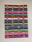 Tapis Kilim Vintage en Laine Bleue, Rose, Verte & Orange, Turquie, 1960s 5