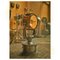 Proiettore vintage in ferro e ottone, Immagine 4