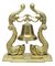 19th Century Victorian Brass Decorative Dinner Bell 5