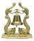 19th Century Victorian Brass Decorative Dinner Bell 6