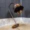 Lámpara de mesa brutalista hecha a mano en marrón, Imagen 5