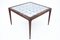 Rosewood Coffee Table with Ceramic Tiles, 1960s 1