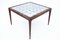 Rosewood Coffee Table with Ceramic Tiles, 1960s, Image 1