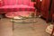 Vintage Adjustable Glass & Metal Coffee Table, 1980s 10