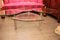 Vintage Adjustable Glass & Metal Coffee Table, 1980s 5