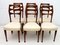 Mid-Century Modern Mahogany Dining Chairs by Vittorio Dassi, 1950s, Set of 6, Image 4