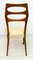Mid-Century Modern Mahogany Dining Chairs by Vittorio Dassi, 1950s, Set of 6 8