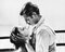 Stampa a pigmento Clark Gable e Vivien Leigh bianca, Immagine 1