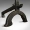 Antique Decorative Iron Andiron, Image 10