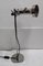 Vintage Multi-Adjustable Chromed Metal & Black Plastic Desk Lamp, Image 4