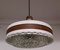 Round White Painted Ceiling Lamp, 1970s, Image 6