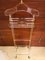 Mid-Century Modern Acrylic Glass Valet Stand with wheels, Image 5