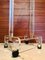 Mid-Century Modern Acrylic Glass Valet Stand with wheels 10
