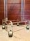 Mid-Century Modern Acrylic Glass Valet Stand with wheels 9